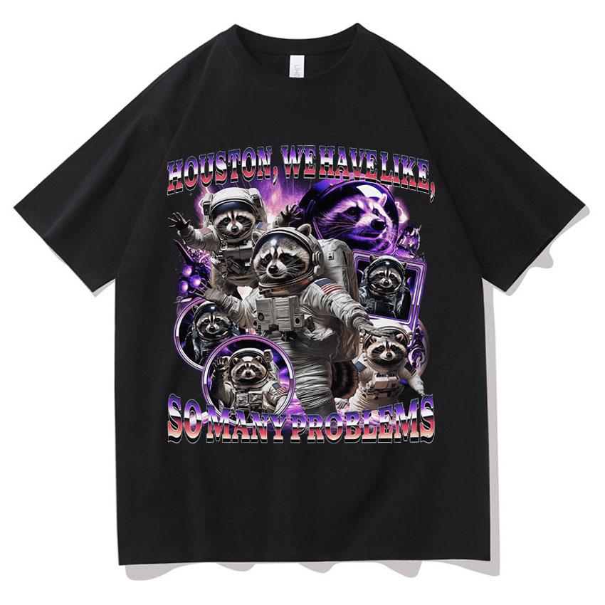 Funny Raccoon Meme Letters Print T Shirt Men Women Hip Hop Fashion Short Sleeve T-shirts Hot Sale 100% Cotton T-shirt Streetw... 5XL різнокольоровий
Funny Raccoon Meme Letters Print T Shirt Men Women Hip Hop Fashion Short Sleeve T-shirts Hot Sale 100% Cotton T-shirt Streetw... 5XL різнокольоровий
