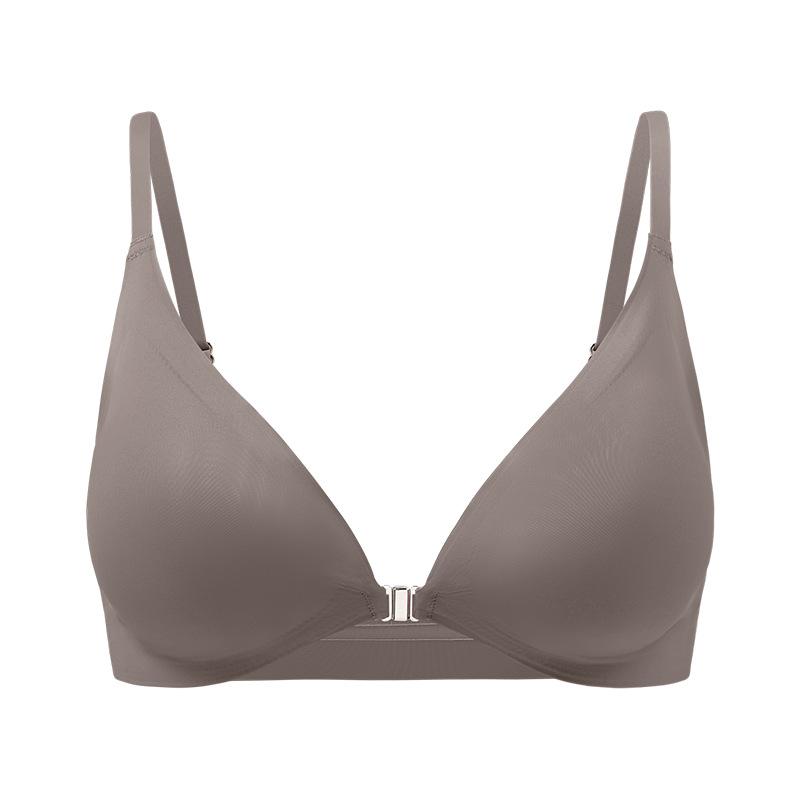European and American seamless large-size sexy underwear women s summer thin small breasts gather without steel ring adjustment front buckle bra XL
European and American seamless large-size sexy underwear women s summer thin small breasts gather without steel ring adjustment front buckle bra XL