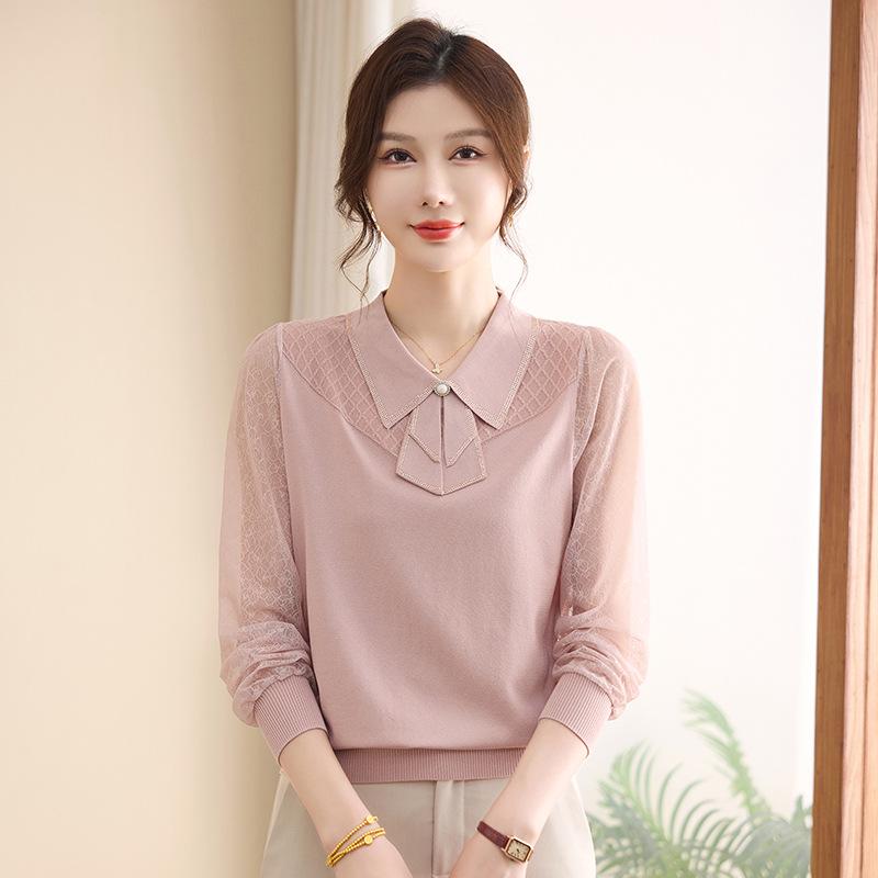 Mom s Autumn Gauze Sleeve Knit Top: Elegant, Age-Reducing T-shirt for Middle-aged and Elderly Women. XXL (130-145 lbs) розовый
Mom s Autumn Gauze Sleeve Knit Top: Elegant, Age-Reducing T-shirt for Middle-aged and Elderly Women. XXL (130-145 lbs) розовый