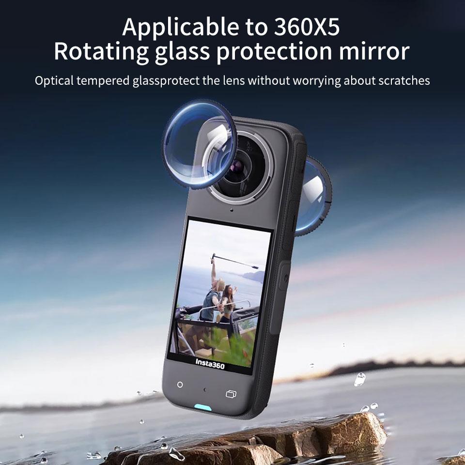 Для Insta360 X5 защитный силиконовый чехол для объектива сумка для хранения защитная пленка для экрана ремешок на запястье аксессуары для камеры
Для Insta360 X5 защитный силиконовый чехол для объектива сумка для хранения защитная пленка для экрана ремешок на запястье аксессуары для камеры