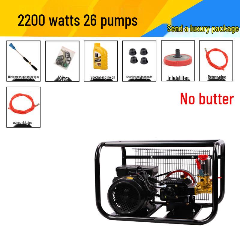 High-Pressure Electric Sprayer CN plug (adapter included)
High-Pressure Electric Sprayer CN plug (adapter included)