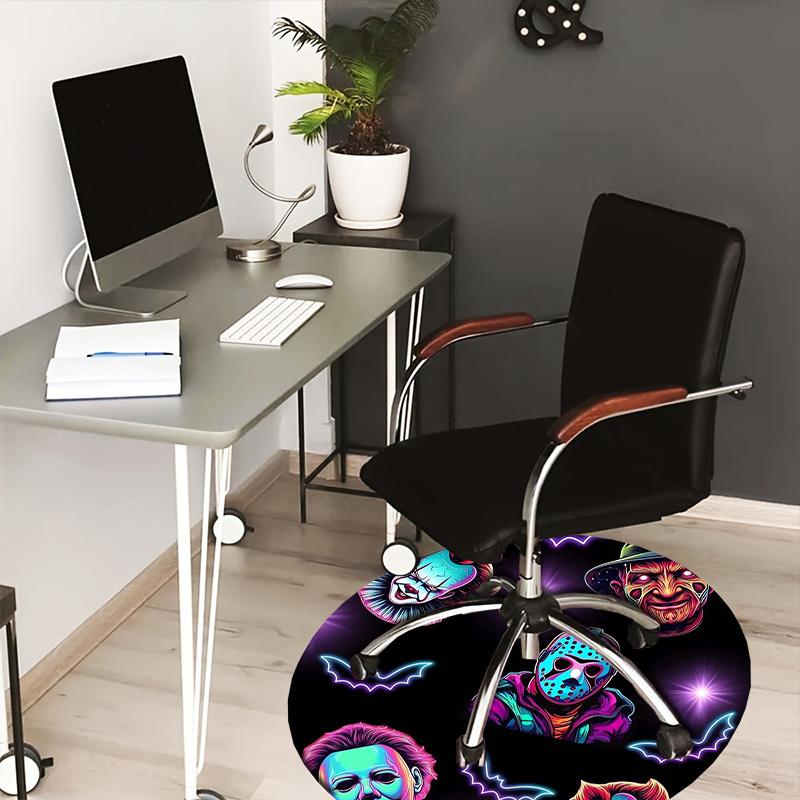 1pc Halloween Horror Icons Round carpet, Made of Polyester,Perfect for Decorating Office Chairs, Living Rooms,fplt146 80cm by 80cm
1pc Halloween Horror Icons Round carpet, Made of Polyester,Perfect for Decorating Office Chairs, Living Rooms,fplt146 80cm by 80cm