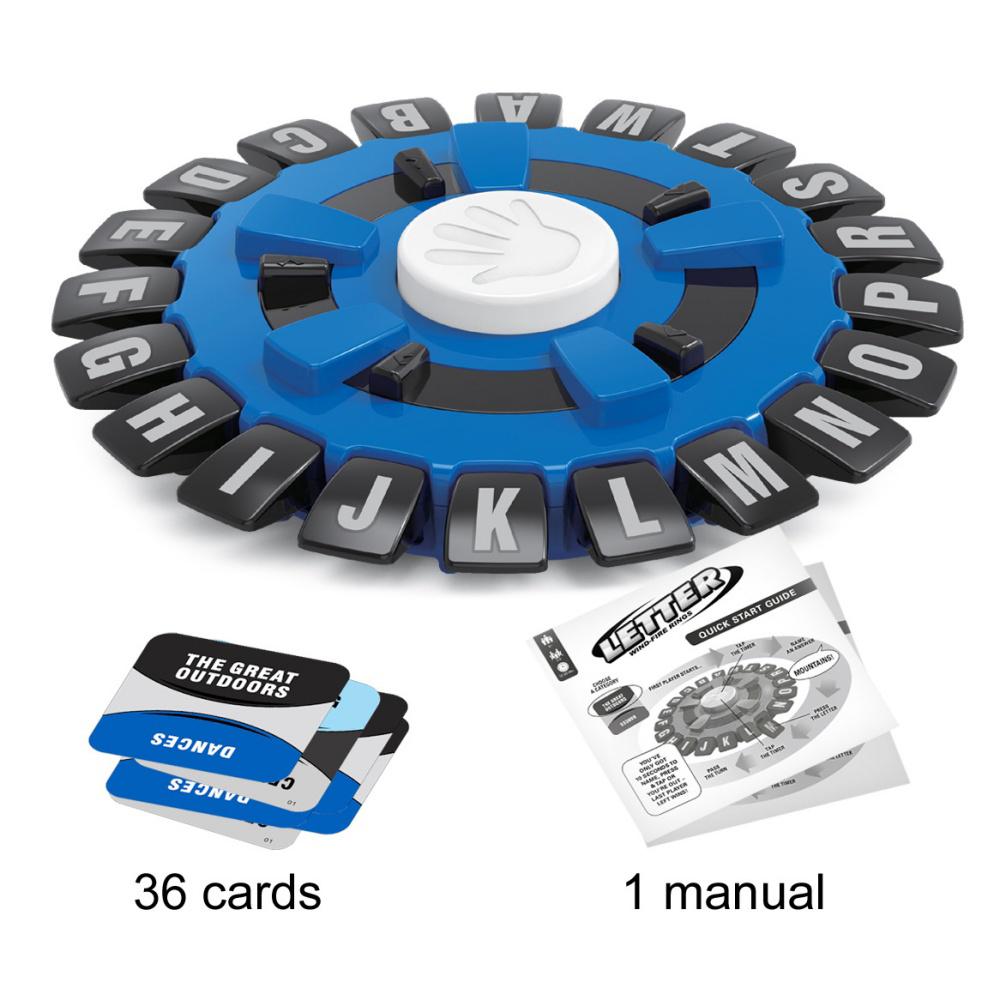 Second-Generation Crazy Letter Tapple Board Game Tabletop Parent-Child Interactive Game Party Stress-Relief Toy
Second-Generation Crazy Letter Tapple Board Game Tabletop Parent-Child Interactive Game Party Stress-Relief Toy