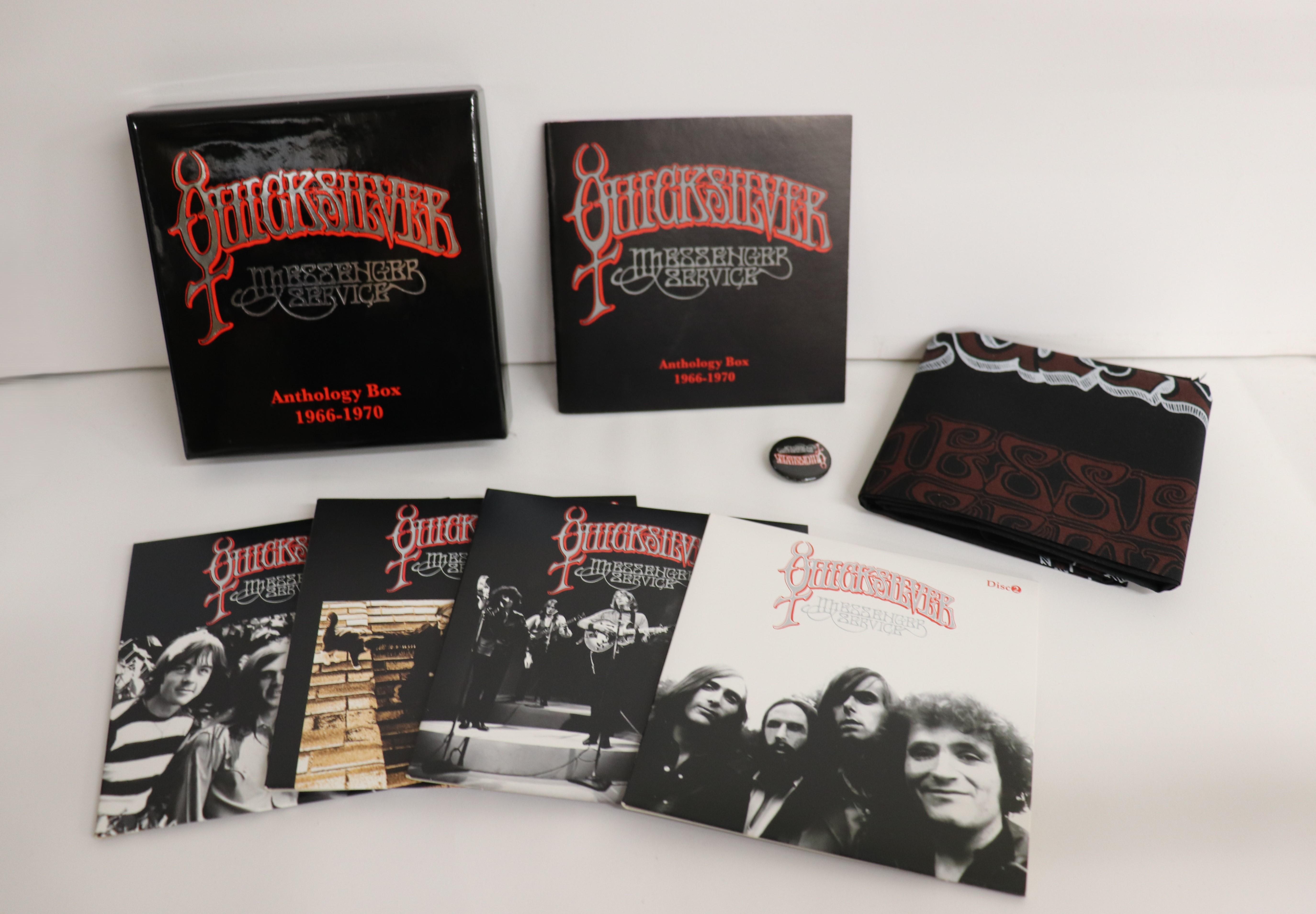 CD QUICKSILVER MESSENGER SERVICE Anthology Box 19661970 CLP59532 CLEOPATRA 2011 US Rock Used
CD QUICKSILVER MESSENGER SERVICE Anthology Box 19661970 CLP59532 CLEOPATRA 2011 US Rock Used