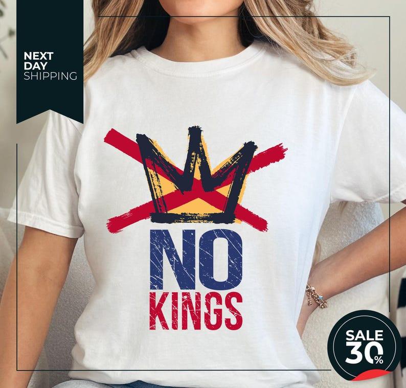 NO KINGS Shirt | Anti-Authorita wbr/ rian Political Protest Democracy Tee Unisex T-Shirt M
NO KINGS Shirt | Anti-Authorita wbr/ rian Political Protest Democracy Tee Unisex T-Shirt M