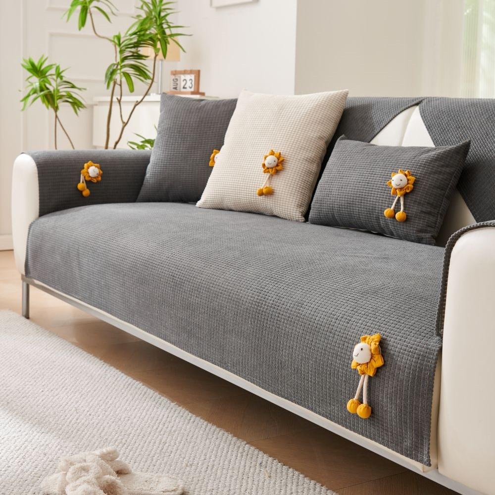 Чехол для дивана из шенилла Four Seasons Universal Sofa Towel Antislip Couch Cushion Living Room Sofas Protector Cover Decoración Hogar 70X70cm 1pc
Чехол для дивана из шенилла Four Seasons Universal Sofa Towel Antislip Couch Cushion Living Room Sofas Protector Cover Decoración Hogar 70X70cm 1pc