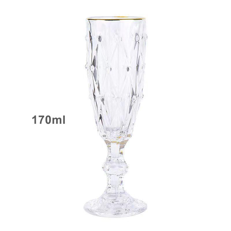 Vintage Crystal Champagne Glass Set, Champagne Wine Glasses, Wineglass, Whiskey Cup, Cups, Drinking Goblet, Bar, Barware, Bar 170ml
Vintage Crystal Champagne Glass Set, Champagne Wine Glasses, Wineglass, Whiskey Cup, Cups, Drinking Goblet, Bar, Barware, Bar 170ml