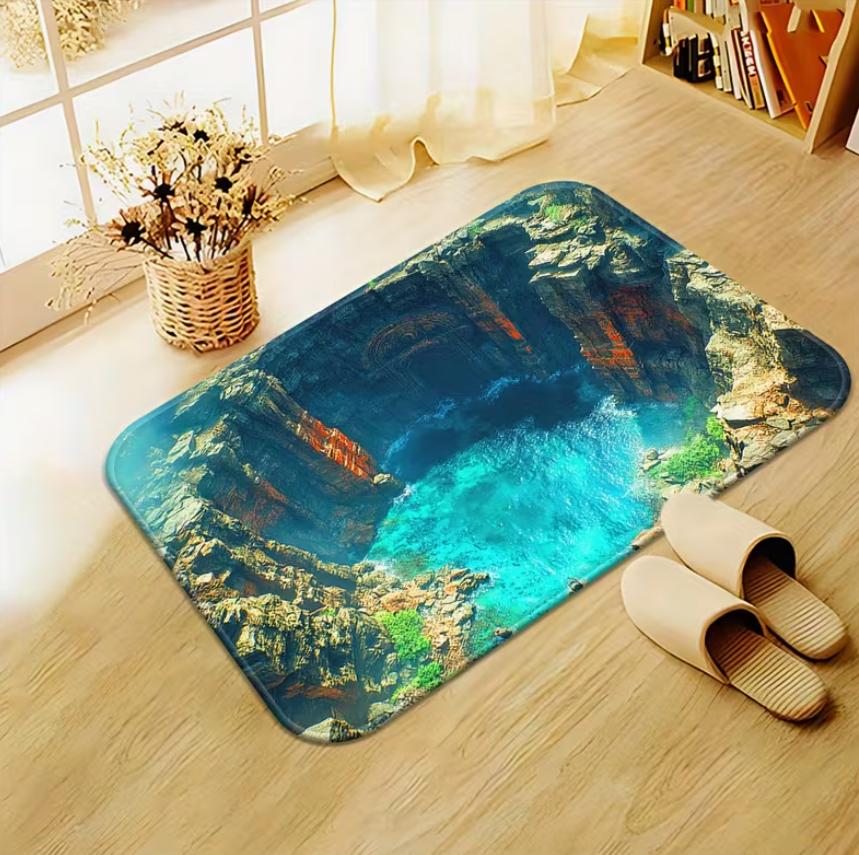 1 Piece Visual Effect Cliff Hole High-definition Printed Doormat Anti Slip for Kitchen Bathroom Living Room Living Room Yoga Mat 40X60cm
1 Piece Visual Effect Cliff Hole High-definition Printed Doormat Anti Slip for Kitchen Bathroom Living Room Living Room Yoga Mat 40X60cm