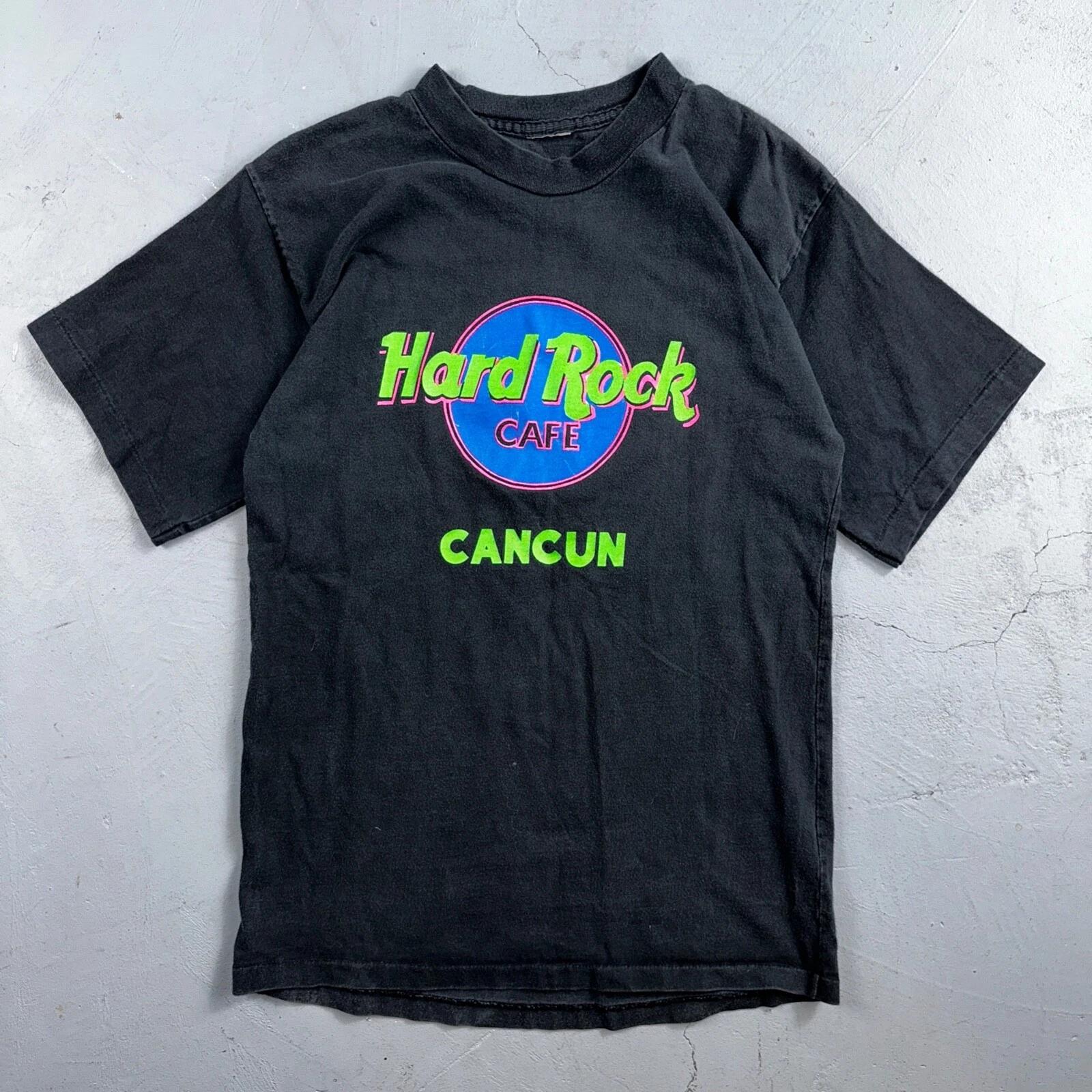 Hard Rock Cafe Cancun 90s VTG T Shirt Black Single Stitch Food Promo Music Cool 3XL
Hard Rock Cafe Cancun 90s VTG T Shirt Black Single Stitch Food Promo Music Cool 3XL