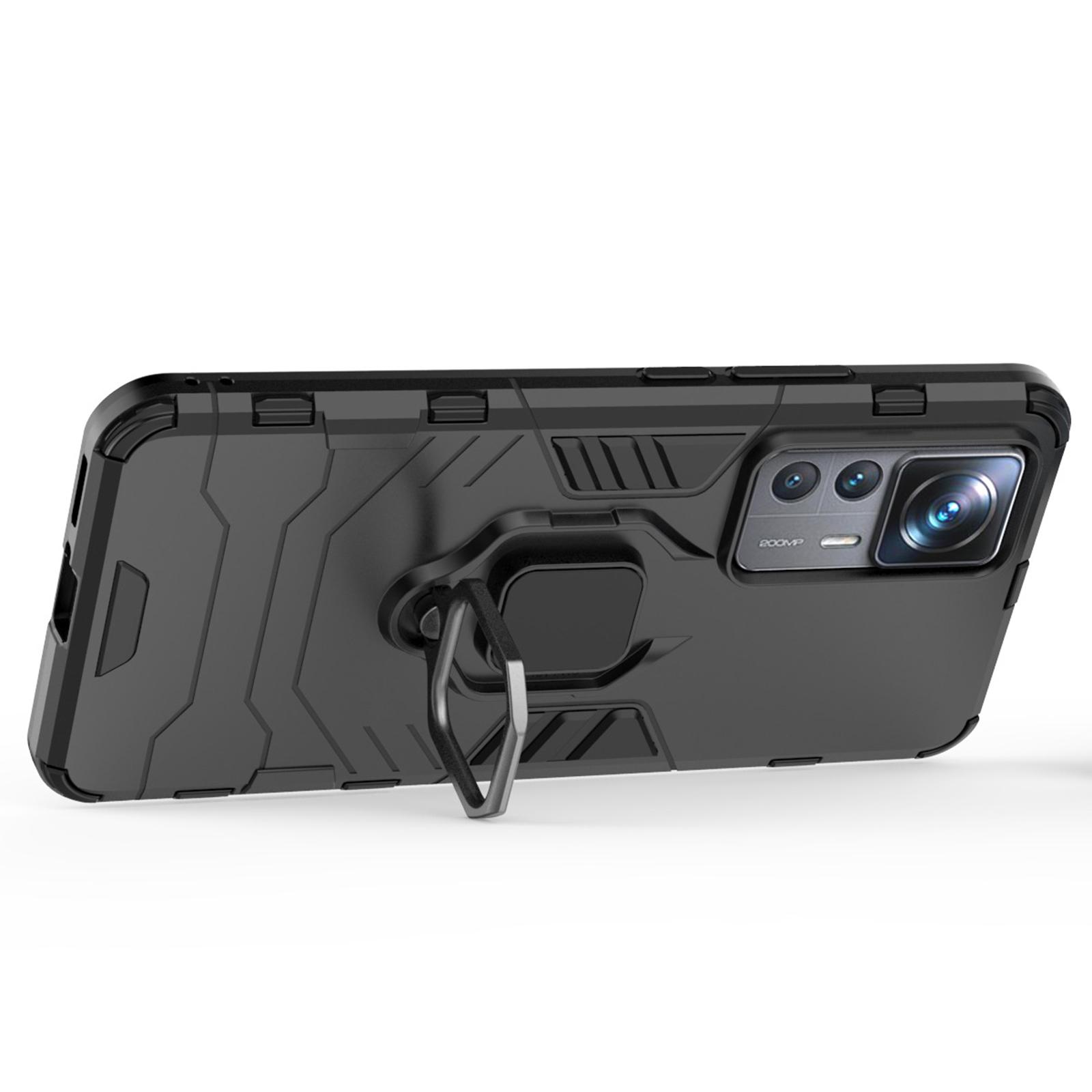 For Xiaomi 12T Pro 5G Ring Holder Kickstand Protective Phone Cover Hard PC Soft TPU Drop-proof Case Blue
For Xiaomi 12T Pro 5G Ring Holder Kickstand Protective Phone Cover Hard PC Soft TPU Drop-proof Case Blue