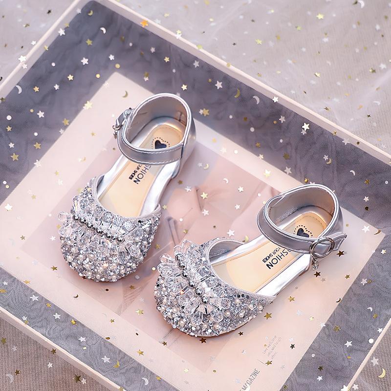 New Style Girls Round-toe Shoes with Soft Soles and Summer Sandals 34 срібний
New Style Girls Round-toe Shoes with Soft Soles and Summer Sandals 34 срібний