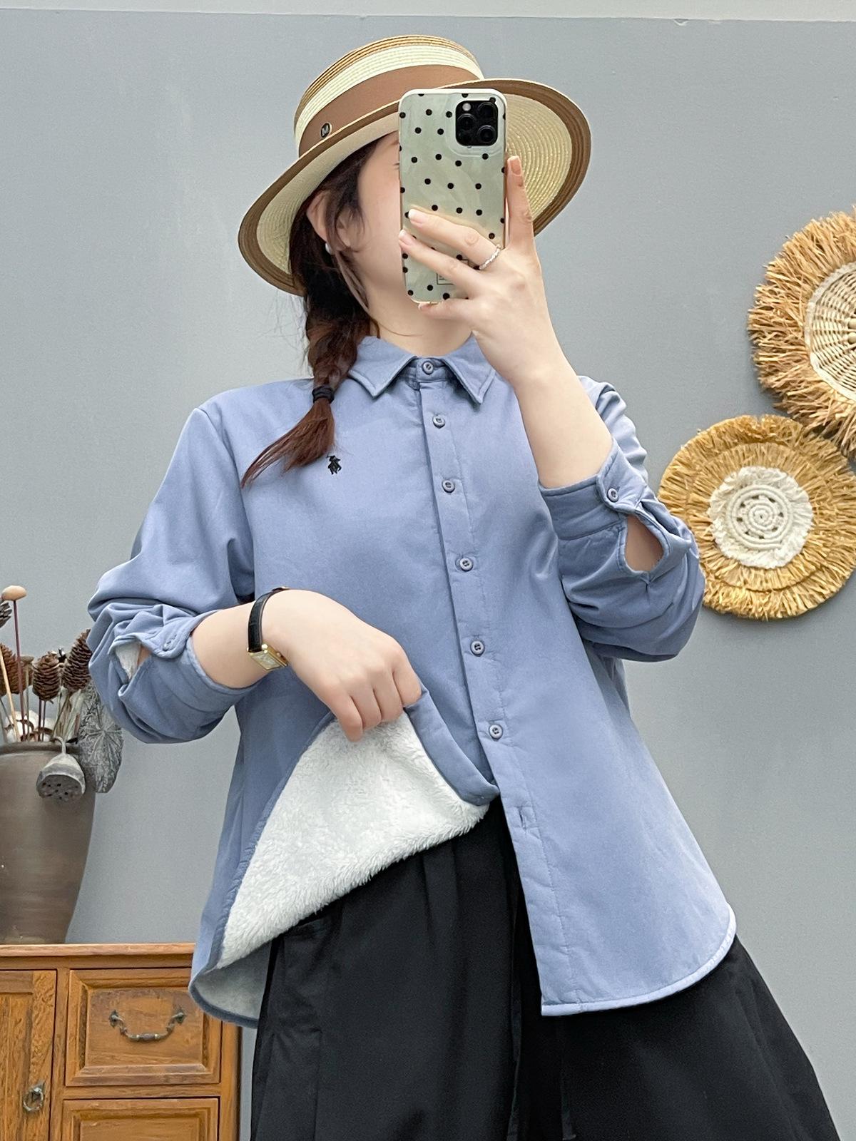 Women s Candy Color Embroidered Cardigan with Fleece-Lined Sleeves for Fall/Winter 2025 Medium синий
Women s Candy Color Embroidered Cardigan with Fleece-Lined Sleeves for Fall/Winter 2025 Medium синий