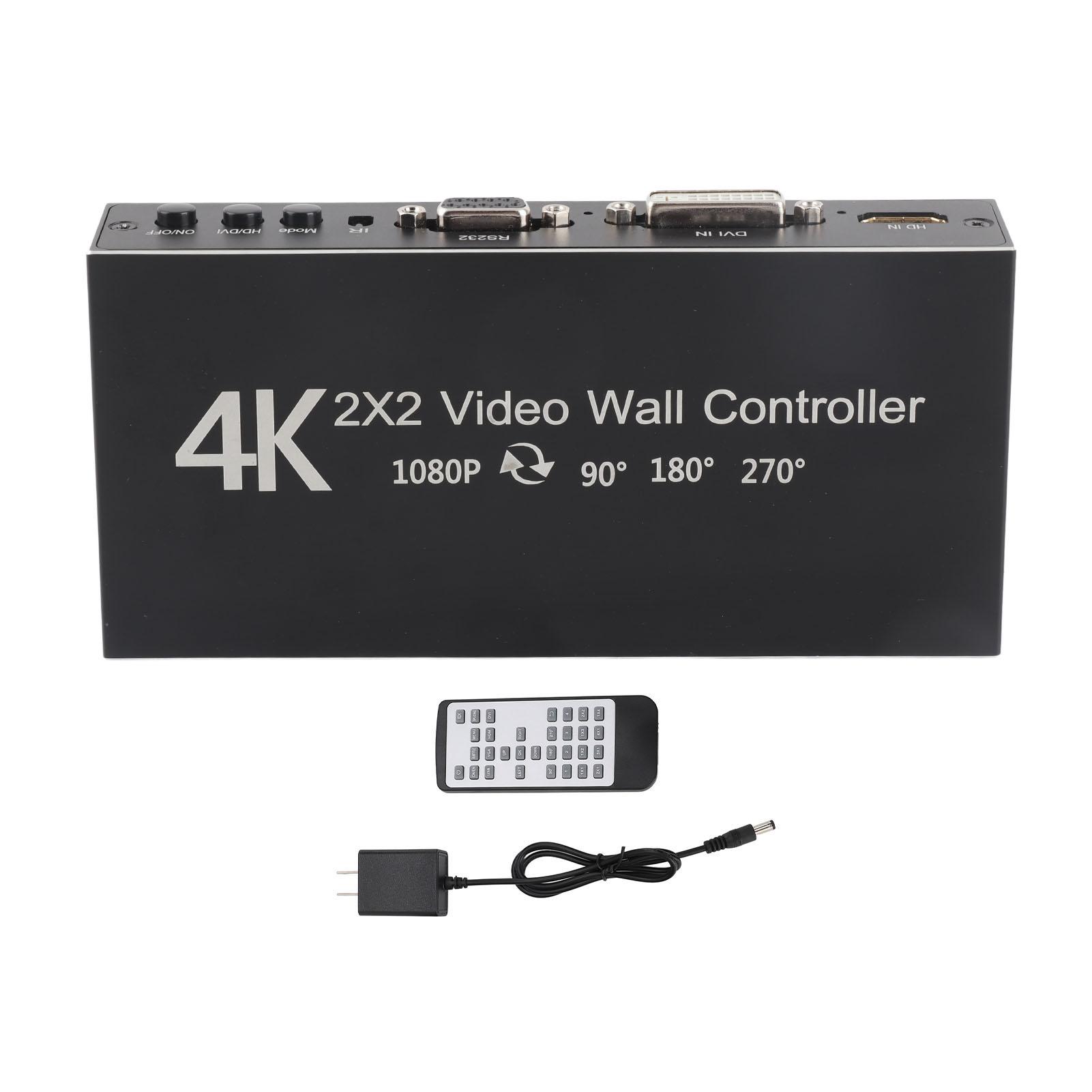 Телевізійний спліттер 4K 2X2 Поворотне з’єднання 90 градусів 180 градусів 270 градусів Мультимедійний інтерфейс високої чіткості 1 вхід 4 виходи EU Plug
Телевізійний спліттер 4K 2X2 Поворотне з’єднання 90 градусів 180 градусів 270 градусів Мультимедійний інтерфейс високої чіткості 1 вхід 4 виходи EU Plug