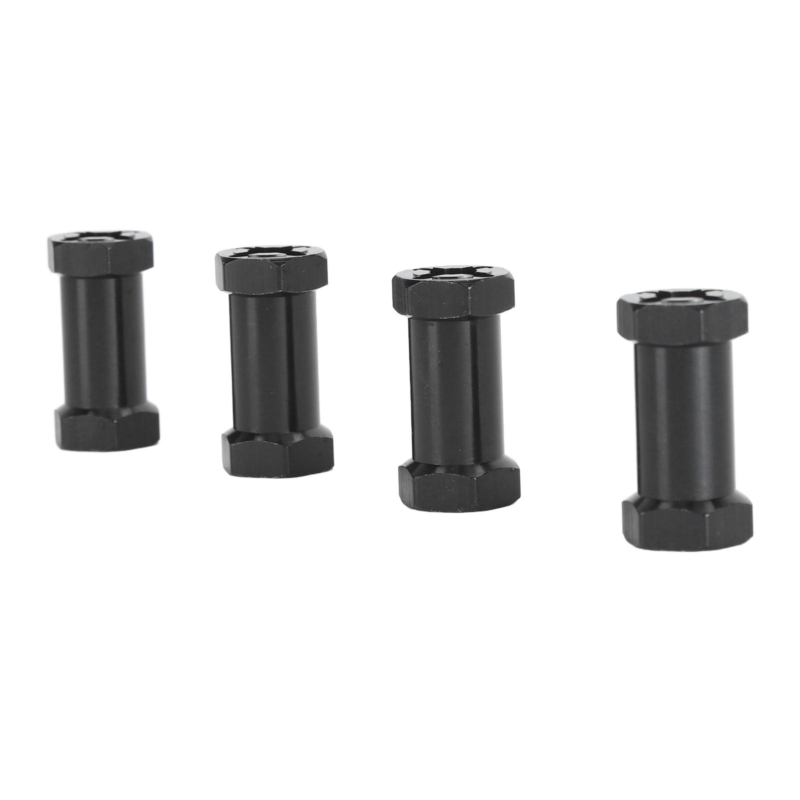 4 Pcs RC Hex Hub 12mm Diameter 25mm Length Enhance Stability Aluminum Alloy Hex Hub Extension for 1/10 Model Cars
4 Pcs RC Hex Hub 12mm Diameter 25mm Length Enhance Stability Aluminum Alloy Hex Hub Extension for 1/10 Model Cars