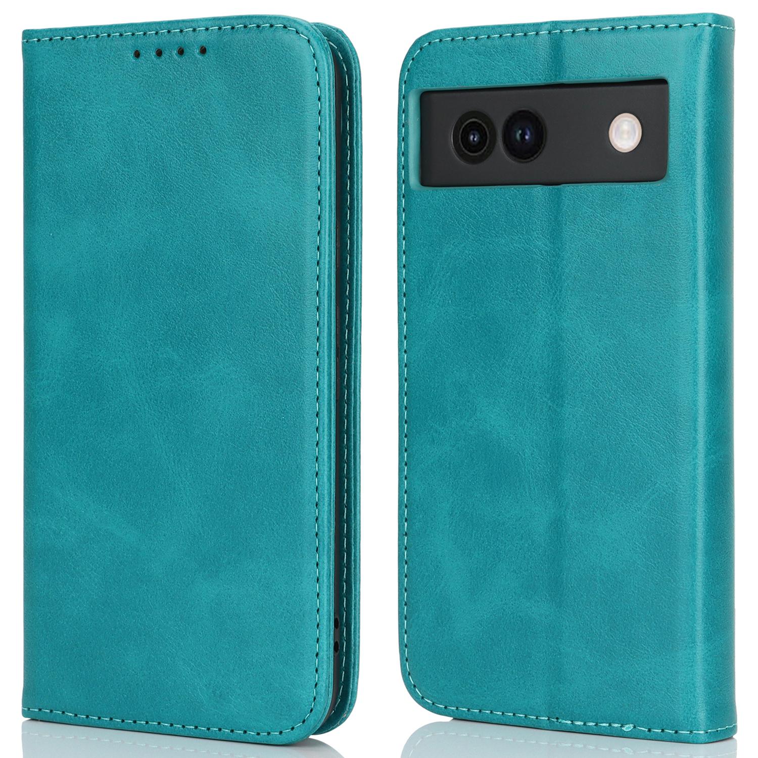 For Google Pixel 8a Case PU Leather Calf Textured Magnetic Closing Smart Phone Cover Sky Blue
For Google Pixel 8a Case PU Leather Calf Textured Magnetic Closing Smart Phone Cover Sky Blue