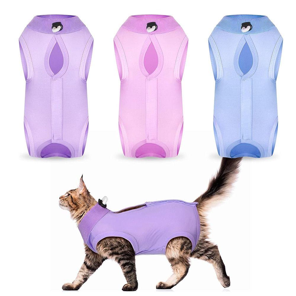 Soft Cat Recovery Suit Anti Bite Cat Neutering Wear Professional Weaning Jumpsuit Puppy M синій
Soft Cat Recovery Suit Anti Bite Cat Neutering Wear Professional Weaning Jumpsuit Puppy M синій