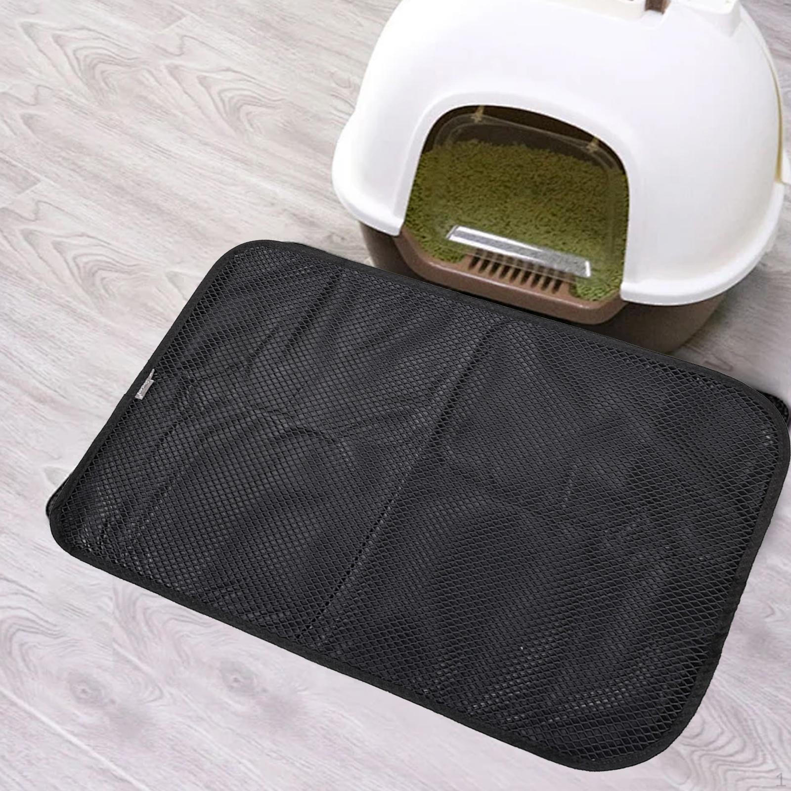 Фильтр для кошачьего туалета, коврики для лотка, сетчатый двухслойный аксессуар для вытирания лап, коврик для домашних животных, моющийся
Фильтр для кошачьего туалета, коврики для лотка, сетчатый двухслойный аксессуар для вытирания лап, коврик для домашних животных, моющийся