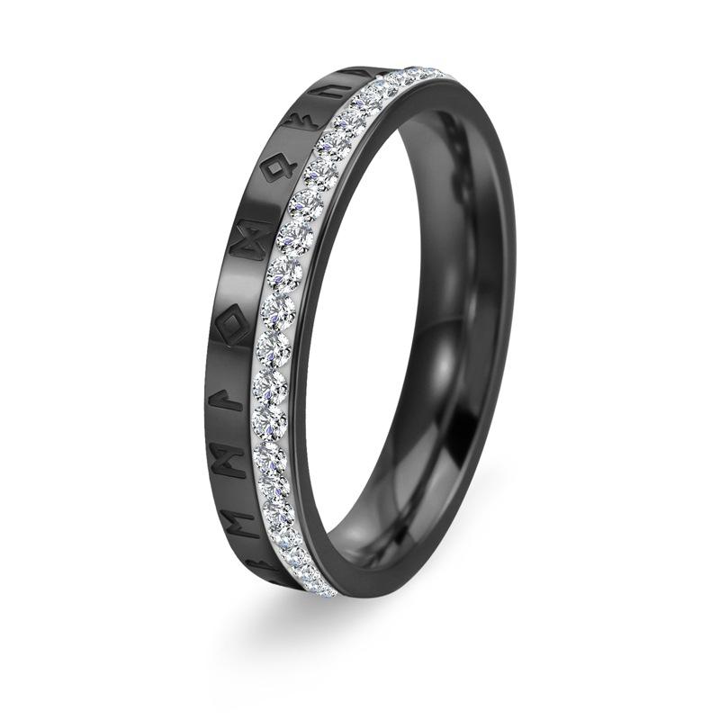 2026 Nordic Viking Text Ring Full of Diamonds Women s 18K Gold Engagement Wedding Jewelry No. 11 чорний
2026 Nordic Viking Text Ring Full of Diamonds Women s 18K Gold Engagement Wedding Jewelry No. 11 чорний