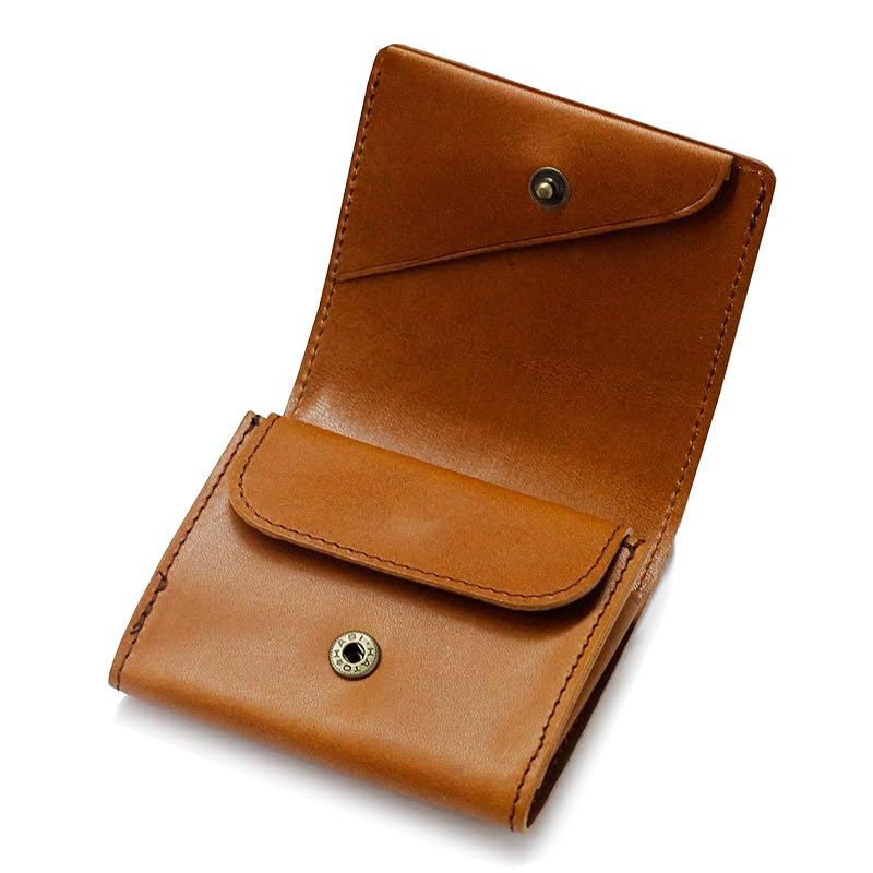 wallet bi-fold compact mini wallet pocket money clip tochigi leather cowhide book leather made in Japan coin purse minimalist cashless (Brown)
wallet bi-fold compact mini wallet pocket money clip tochigi leather cowhide book leather made in Japan coin purse minimalist cashless (Brown)