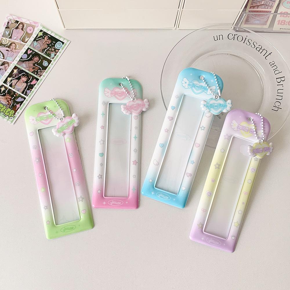 Long Bookmark Photocard Frame Bookmark PVC Card Cover Idol Card Display Protector Girls Gift розовый
Long Bookmark Photocard Frame Bookmark PVC Card Cover Idol Card Display Protector Girls Gift розовый