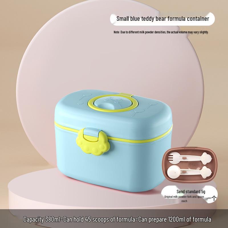Little Bear Portable Milk Powder & Snack Storage Box - Moisture-Proof, Sealed Compartments for Baby & Infant Cereal
Little Bear Portable Milk Powder & Snack Storage Box - Moisture-Proof, Sealed Compartments for Baby & Infant Cereal