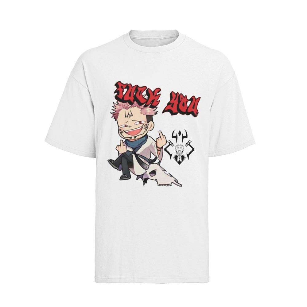 Itadori | Jujutsu Kaisen Herren T-Shirt aus Bio-Baumwolle – Fuck YouMotiv L
Itadori | Jujutsu Kaisen Herren T-Shirt aus Bio-Baumwolle – Fuck YouMotiv L