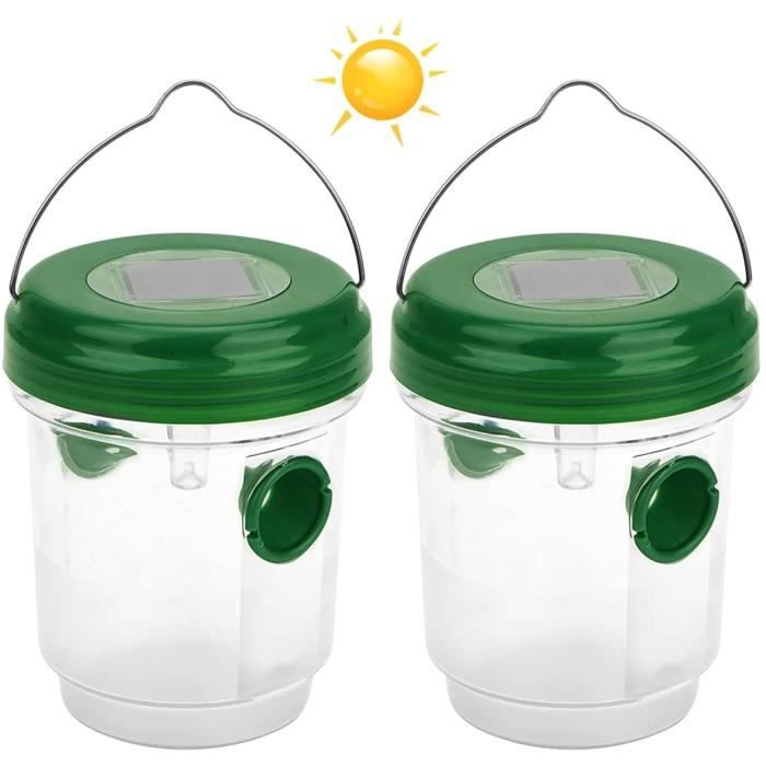 2 X Piège à Guêpes Solaire avec Lumière LED, Pièges à Insectes, Attrape Anti-Insectes Piège en Miel Abeilles
2 X Piège à Guêpes Solaire avec Lumière LED, Pièges à Insectes, Attrape Anti-Insectes Piège en Miel Abeilles