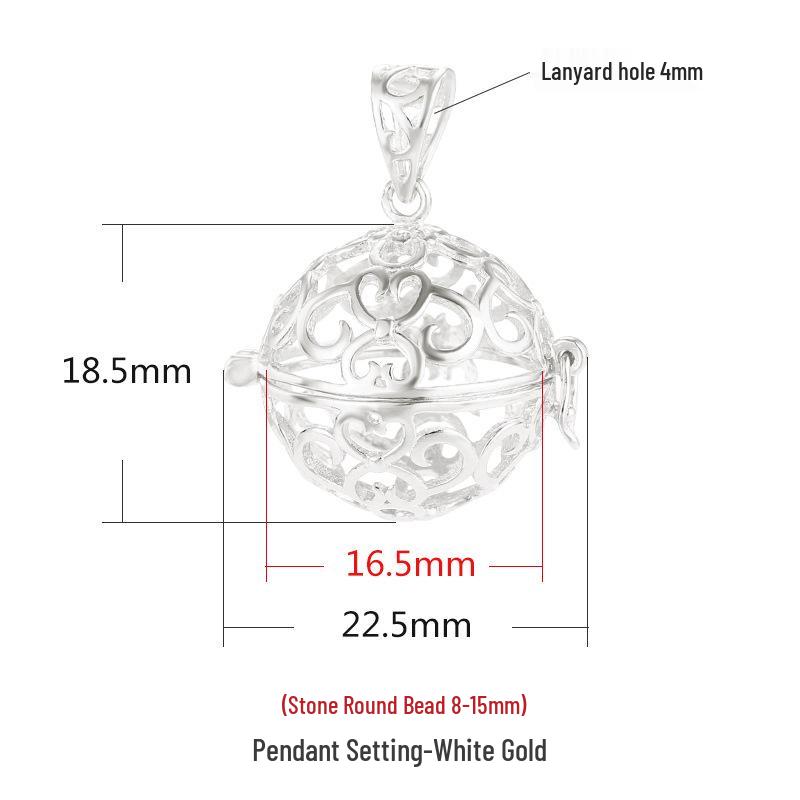 S925 Sterling Silver Hollow Round Bead Pendant Necklace in Ancient Song National Style. 925 Silver платиновий
S925 Sterling Silver Hollow Round Bead Pendant Necklace in Ancient Song National Style. 925 Silver платиновий