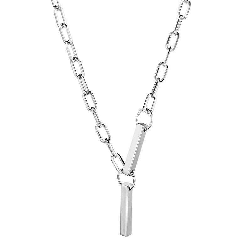 Premium Quality Titanium Steel Necklace For Women With Striking Tassel And Charm Minimalist серебряный
Premium Quality Titanium Steel Necklace For Women With Striking Tassel And Charm Minimalist серебряный