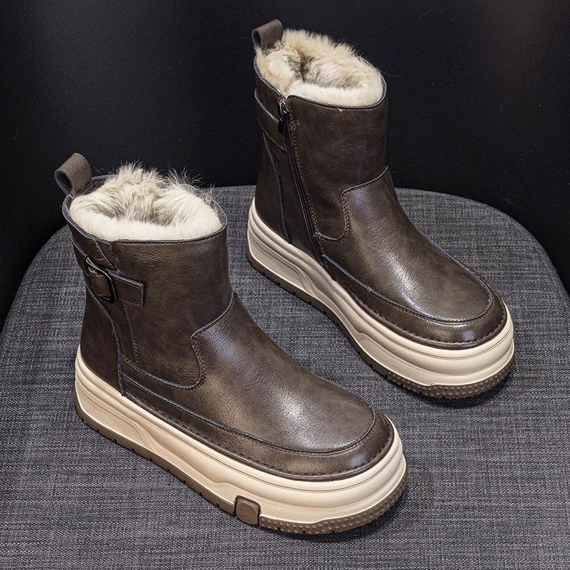 Зимние ботинки короткие ботинки кожаные женские туфли хлопковые туфли 39 кофейный
Зимние ботинки короткие ботинки кожаные женские туфли хлопковые туфли 39 кофейный