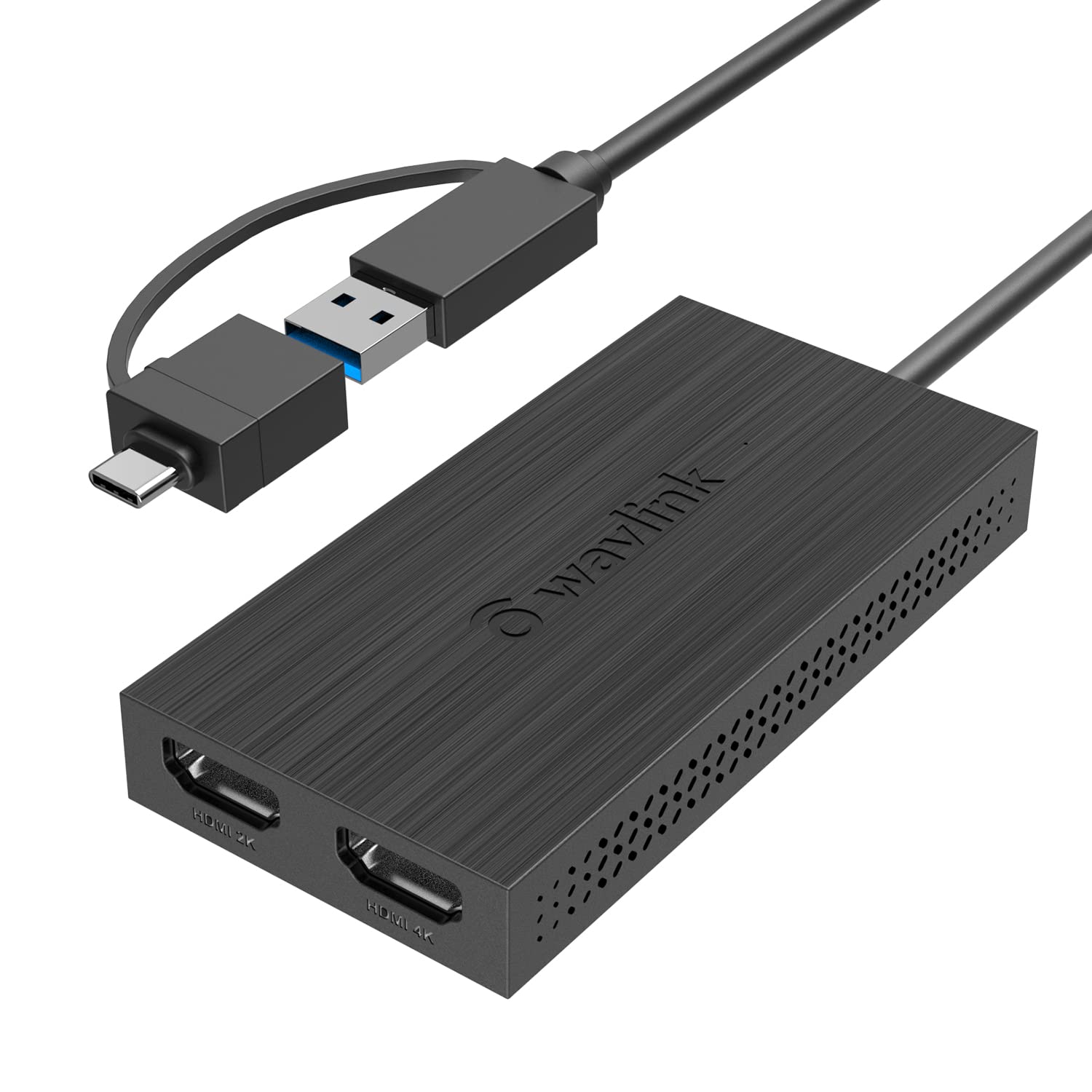Вихід WAVLINK 4K, док-станція HDMI, сумісний з 4K, сумісний з 2K, вихідний порт HDMI, 1 порт USB, оснащений 1 USB, HDMI, Mac OS або ні чорний
Вихід WAVLINK 4K, док-станція HDMI, сумісний з 4K, сумісний з 2K, вихідний порт HDMI, 1 порт USB, оснащений 1 USB, HDMI, Mac OS або ні чорний