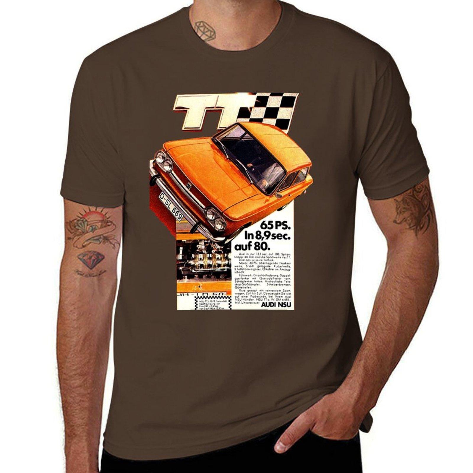NSU PRINZ TT - ADVERT T-Shirt oversized summer clothes blanks t shirts for men cotton 2XL
NSU PRINZ TT - ADVERT T-Shirt oversized summer clothes blanks t shirts for men cotton 2XL