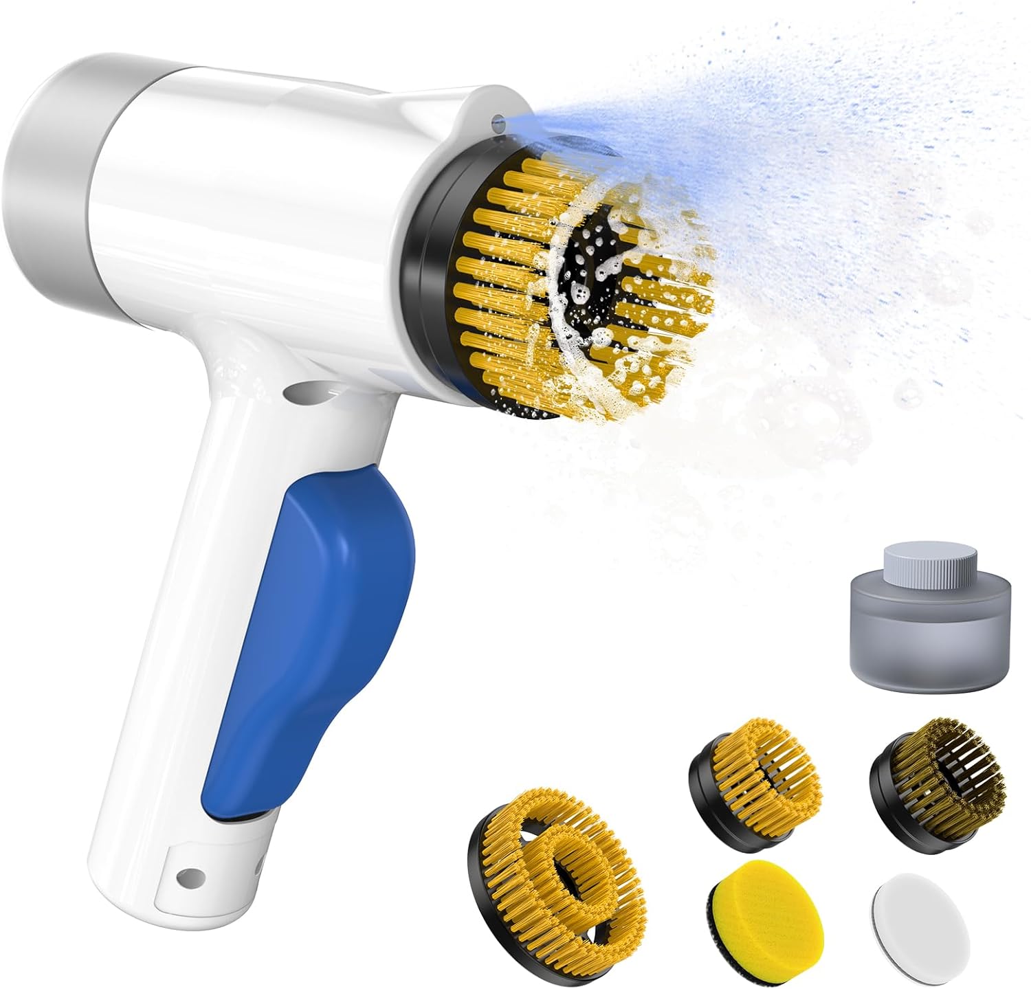 1 Scrubber Brush & Cleaning Spray with No-Rinse Formula Cleaner Full Body Waterproof Bathroom United States
1 Scrubber Brush & Cleaning Spray with No-Rinse Formula Cleaner Full Body Waterproof Bathroom United States