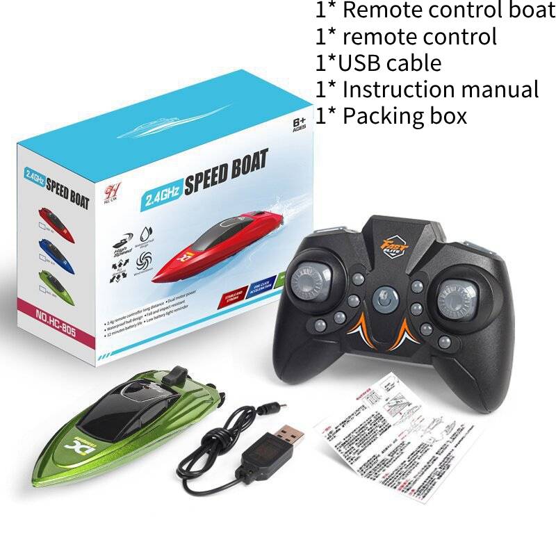 Радиоуправляемый катер 2,4 ГГц, скоростная лодка, мини-корабль, игрушка, высокоскоростной, водонепроницаемый, детский подарок зелёный
Радиоуправляемый катер 2,4 ГГц, скоростная лодка, мини-корабль, игрушка, высокоскоростной, водонепроницаемый, детский подарок зелёный