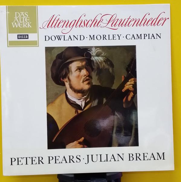 LP Record PETER PEARS , JULIAN BREAM - Altenglische Lautenlieder SAWD9912B Decca Germany Classical Used
LP Record PETER PEARS , JULIAN BREAM - Altenglische Lautenlieder SAWD9912B Decca Germany Classical Used