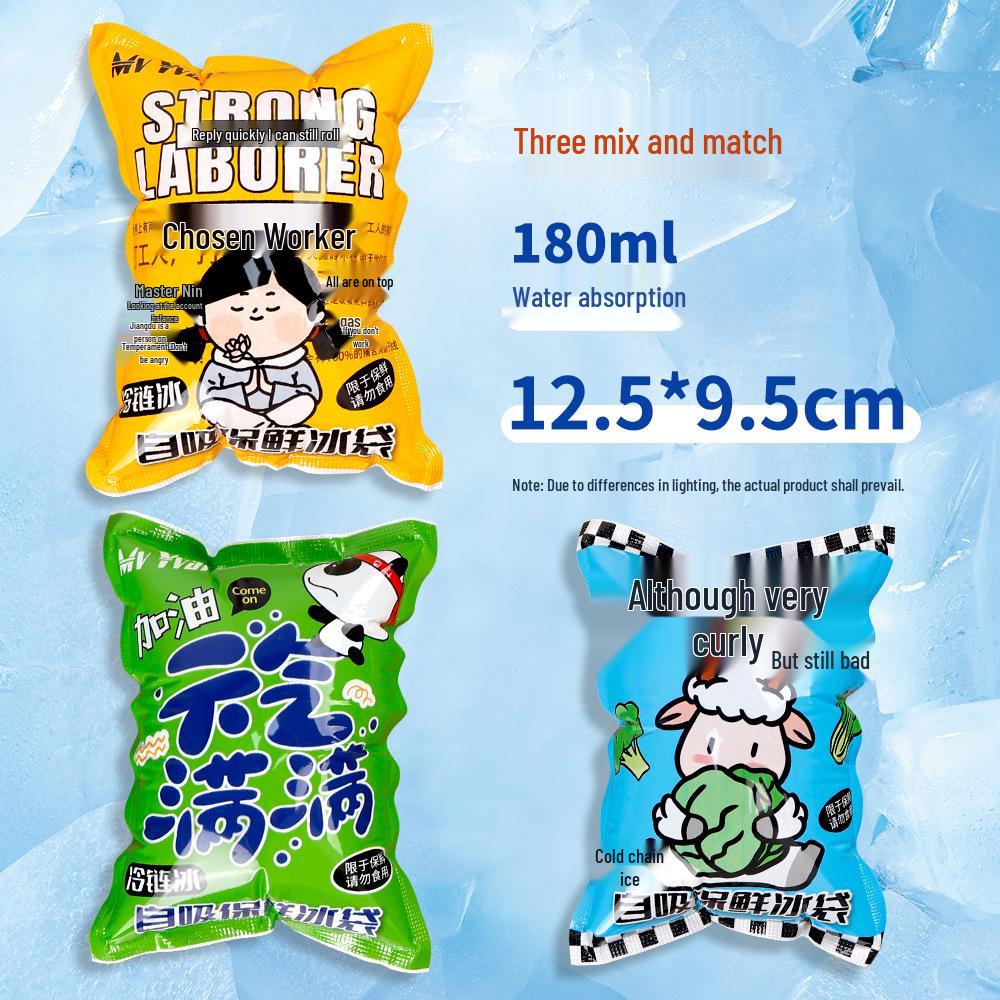 Self-Absorbing Double-Sided Ice Pack for Fresh Frozen Preservation - Anti-Adhesion, No Water Injection Required.
Self-Absorbing Double-Sided Ice Pack for Fresh Frozen Preservation - Anti-Adhesion, No Water Injection Required.