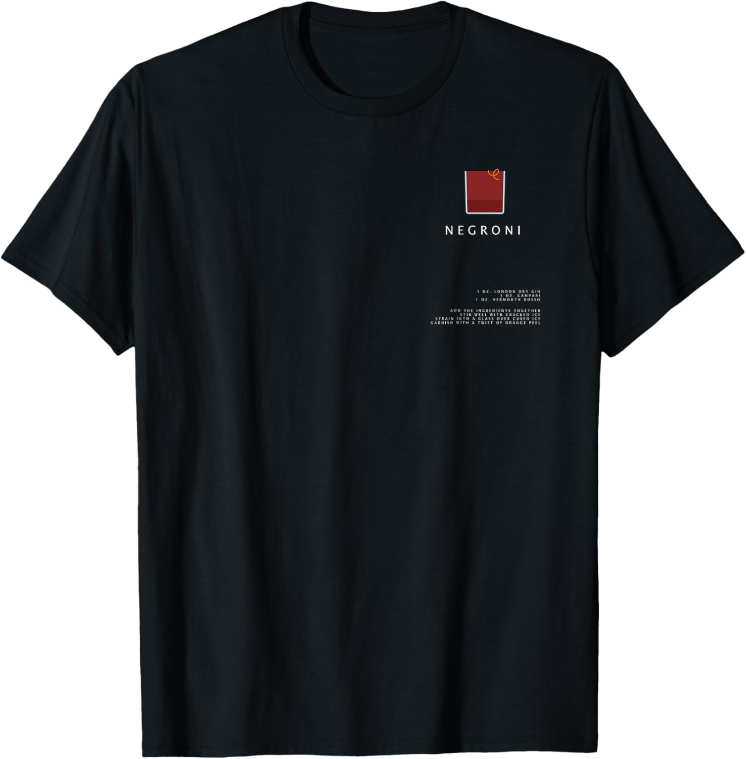 Cocktail Shirt Negroni T-Shirt 5XL різнокольоровий
Cocktail Shirt Negroni T-Shirt 5XL різнокольоровий