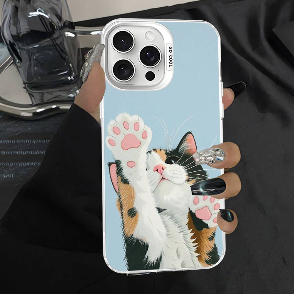 A Cute Comic Cat Phone Cases For IPhone 17 16 15 14 13 12 11 Plus Pro Max Pro Color Matte Cover iPhone 15 pro
A Cute Comic Cat Phone Cases For IPhone 17 16 15 14 13 12 11 Plus Pro Max Pro Color Matte Cover iPhone 15 pro