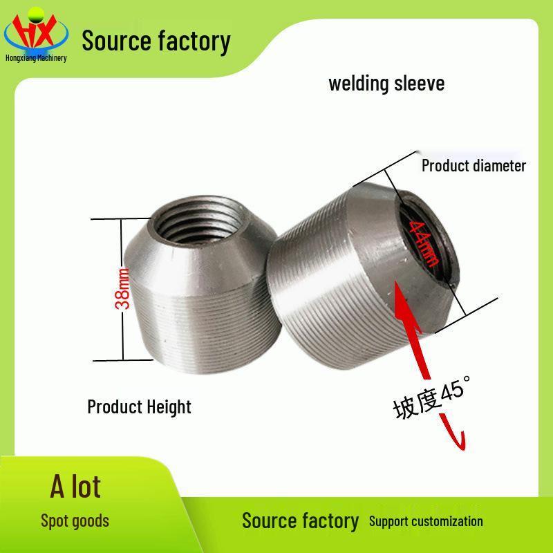 Rebar Coupler Welding Joint - Quick Delivery and Quality Assurance with Straight Thread Connection Φ12
Rebar Coupler Welding Joint - Quick Delivery and Quality Assurance with Straight Thread Connection Φ12