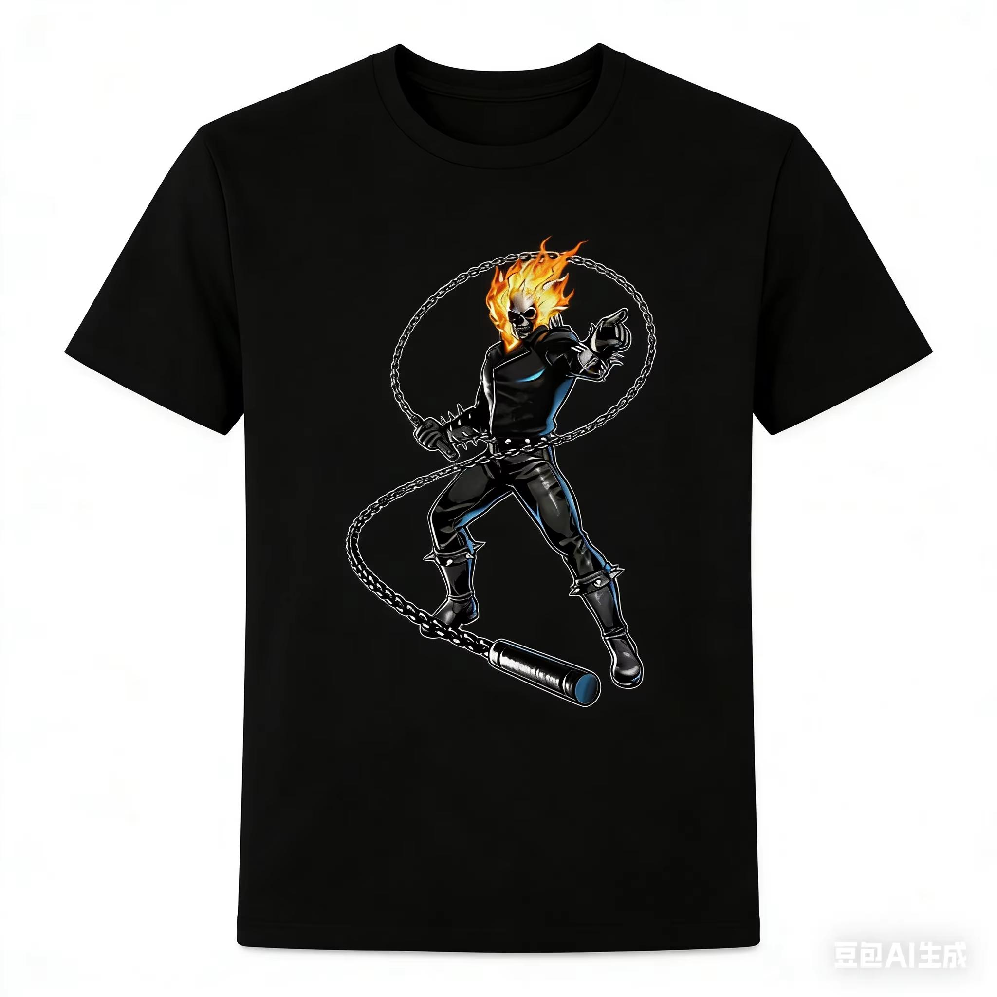2026 новая футболка с принтом Marvel Ghost Rider для мужчин и женщин, повседневная хлопковая футболка с коротким рукавом, одежда для фанатов супергероев, высокое качество M
2026 новая футболка с принтом Marvel Ghost Rider для мужчин и женщин, повседневная хлопковая футболка с коротким рукавом, одежда для фанатов супергероев, высокое качество M