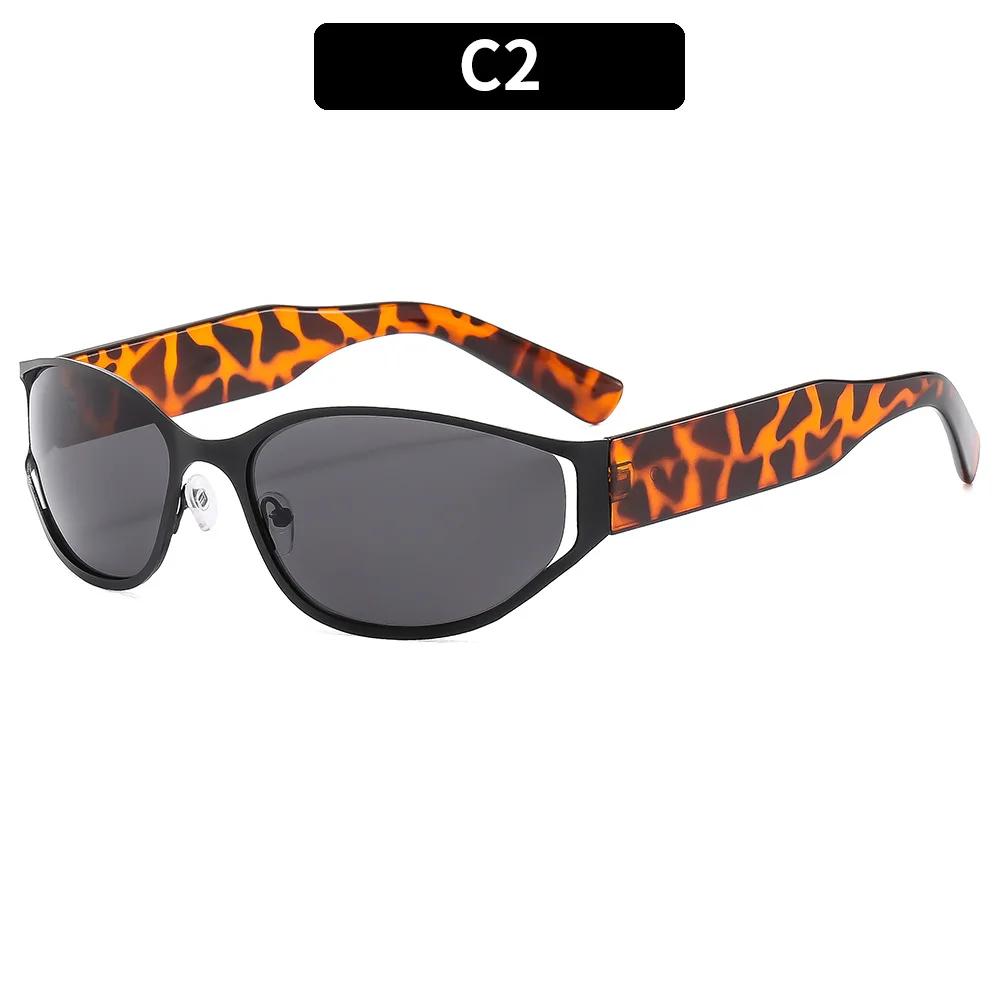 New y2k Metal Steampunk Sunglasses Women For Men Luxury Brand Designer Vintage Punk Sunglasses Popular Hip Hop Trendy Eyeglasses As the picture
New y2k Metal Steampunk Sunglasses Women For Men Luxury Brand Designer Vintage Punk Sunglasses Popular Hip Hop Trendy Eyeglasses As the picture