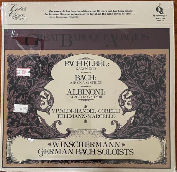 LP Record HELMUT WINSCHERMANN Great Baroque Adagios PMC7154 QUINTESSENCE 1982 US Classical Used
LP Record HELMUT WINSCHERMANN Great Baroque Adagios PMC7154 QUINTESSENCE 1982 US Classical Used