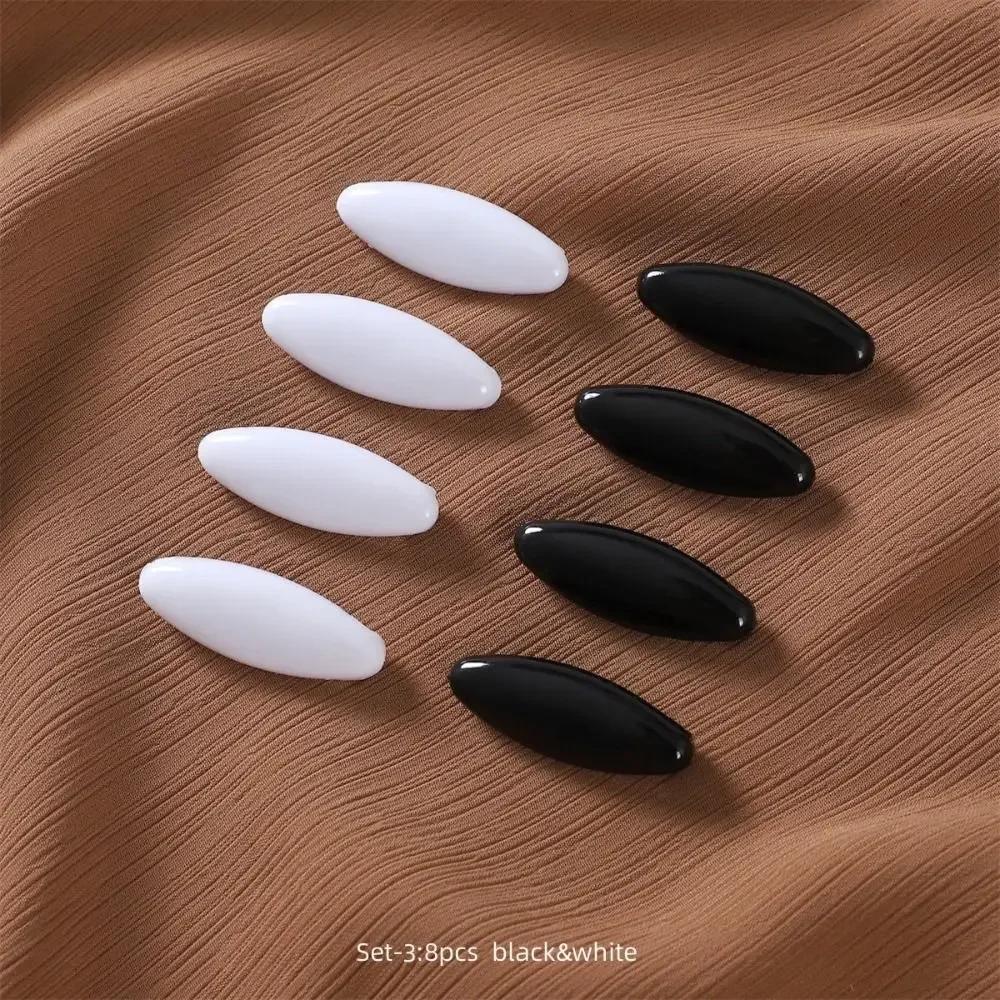 8pcs/set High Quality Solid Color Plastic Brooch Needle Fix Scarf Scarf Accessory Hijab Brooch Elegantly Brooch XXS
8pcs/set High Quality Solid Color Plastic Brooch Needle Fix Scarf Scarf Accessory Hijab Brooch Elegantly Brooch XXS