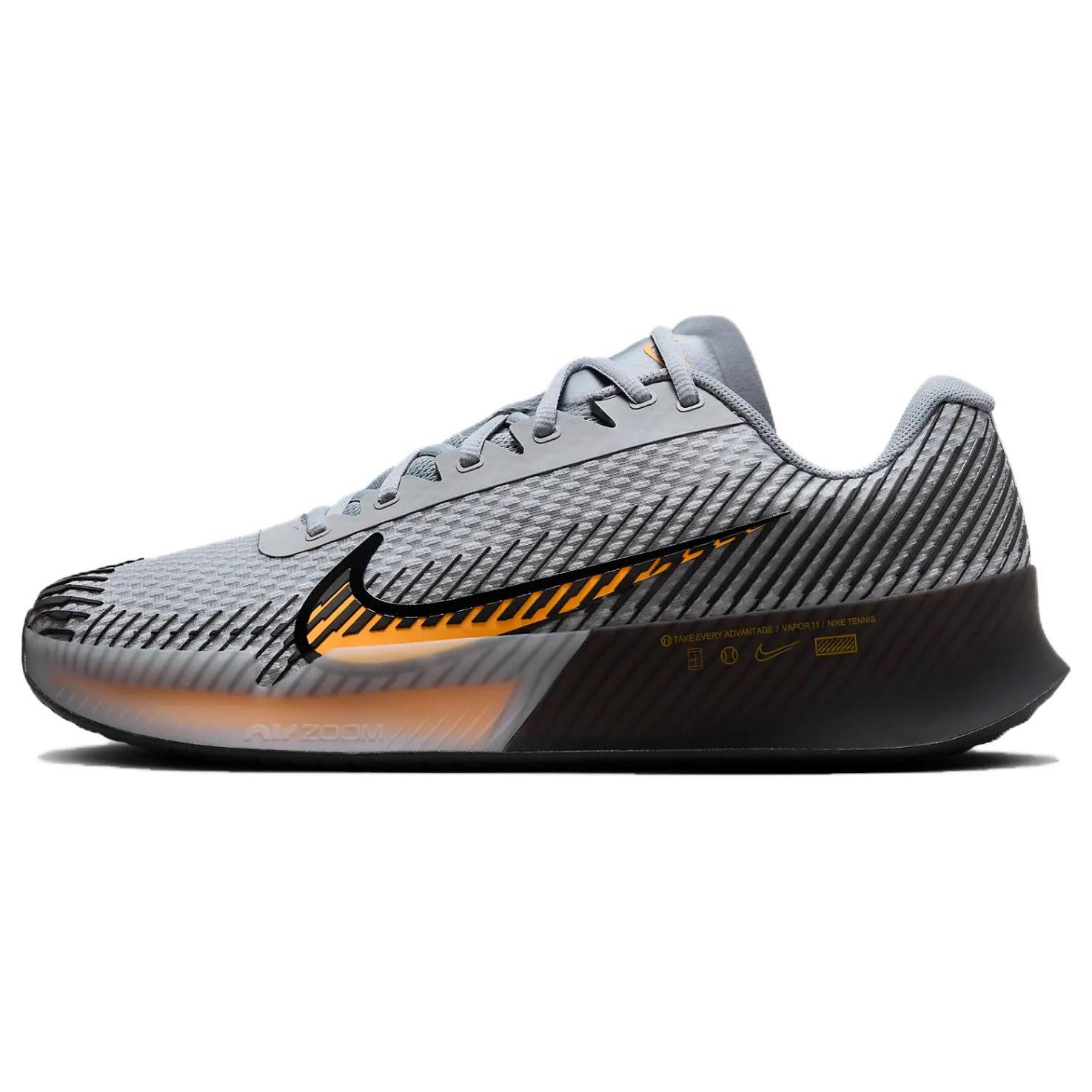Nike Air Zoom Vapor 11 Low top Tennis Shoes Men s Gray Orange DR6966-004 43
Nike Air Zoom Vapor 11 Low top Tennis Shoes Men s Gray Orange DR6966-004 43