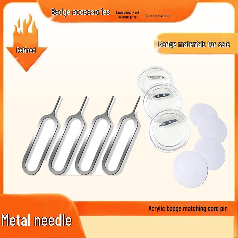 Multifunctional Acrylic Badge Pry Bar & Pin Tool Set Card Pin
Multifunctional Acrylic Badge Pry Bar & Pin Tool Set Card Pin