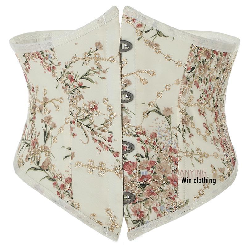 Pastoral Style Waist Trainer Corset: Net Celebrity Fish Bone Button-Up Body Shaper with Tummy Control. XL
Pastoral Style Waist Trainer Corset: Net Celebrity Fish Bone Button-Up Body Shaper with Tummy Control. XL