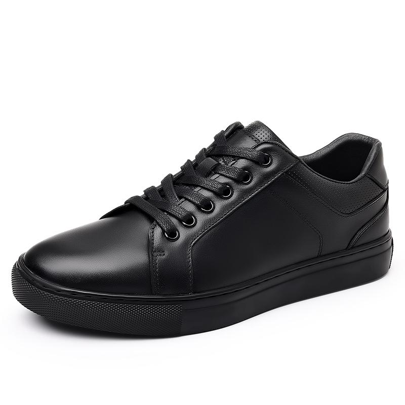 Модные мужские повседневные туфли из натуральной кожи, нескользящие оксфорды, молодежная трендовая обувь для скейтбординга, повседневные спортивные кроссовки, мужская обувь для ходьбы 44 чёрный
Модные мужские повседневные туфли из натуральной кожи, нескользящие оксфорды, молодежная трендовая обувь для скейтбординга, повседневные спортивные кроссовки, мужская обувь для ходьбы 44 чёрный