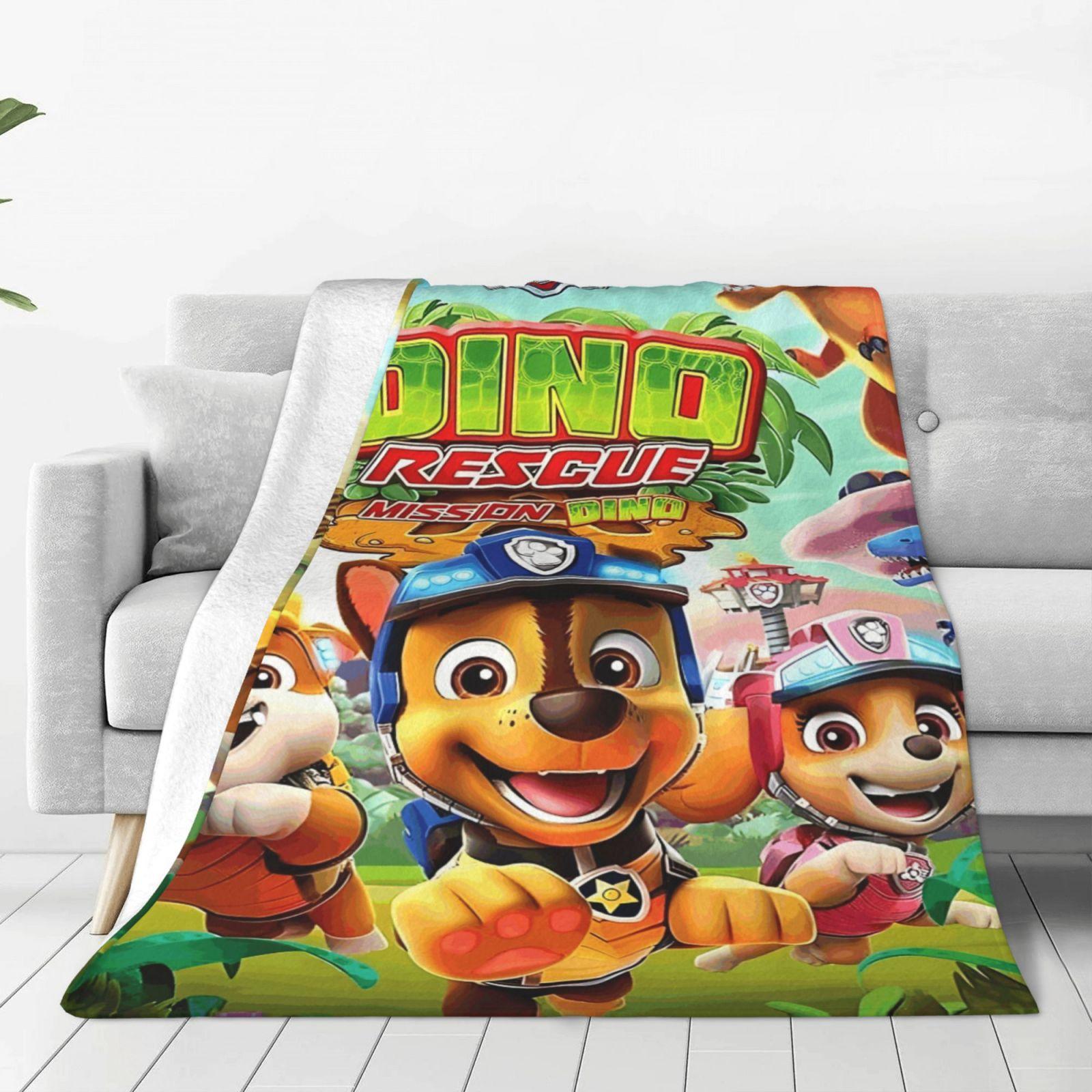 Paw Patrol Dino Snow Rescue Blanket Kids Chase Marshall 3D Print Soft Throw for Bed Sofa Bedroom Boys Girls Birthday Gift 75cmx90cm
Paw Patrol Dino Snow Rescue Blanket Kids Chase Marshall 3D Print Soft Throw for Bed Sofa Bedroom Boys Girls Birthday Gift 75cmx90cm