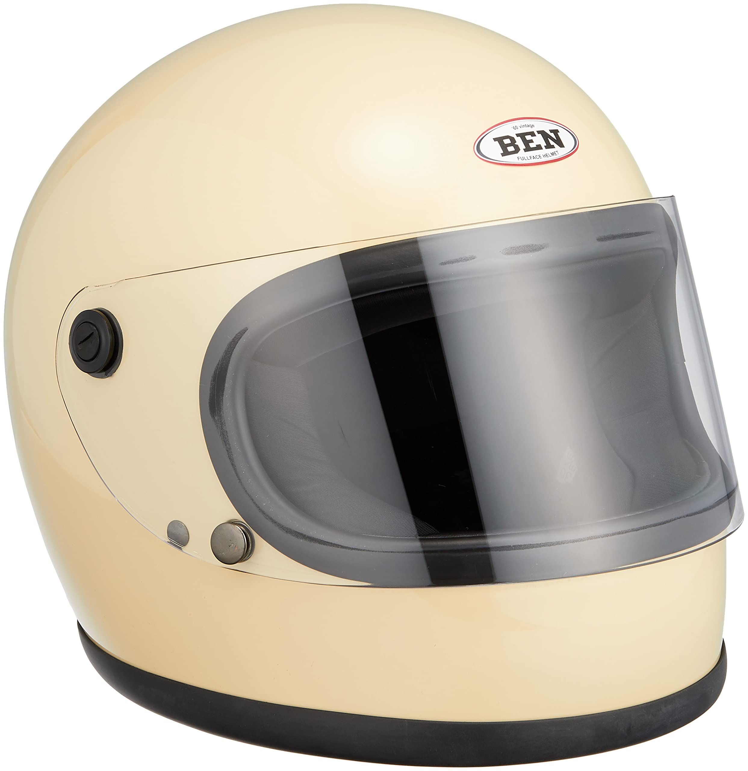 TNK Kogyo Speed Pit Vintage Style Full Face Helmet B60 Ivory Free Circumference 51206.0 (Head 58cm~59cm) слоновая кость
TNK Kogyo Speed Pit Vintage Style Full Face Helmet B60 Ivory Free Circumference 51206.0 (Head 58cm~59cm) слоновая кость