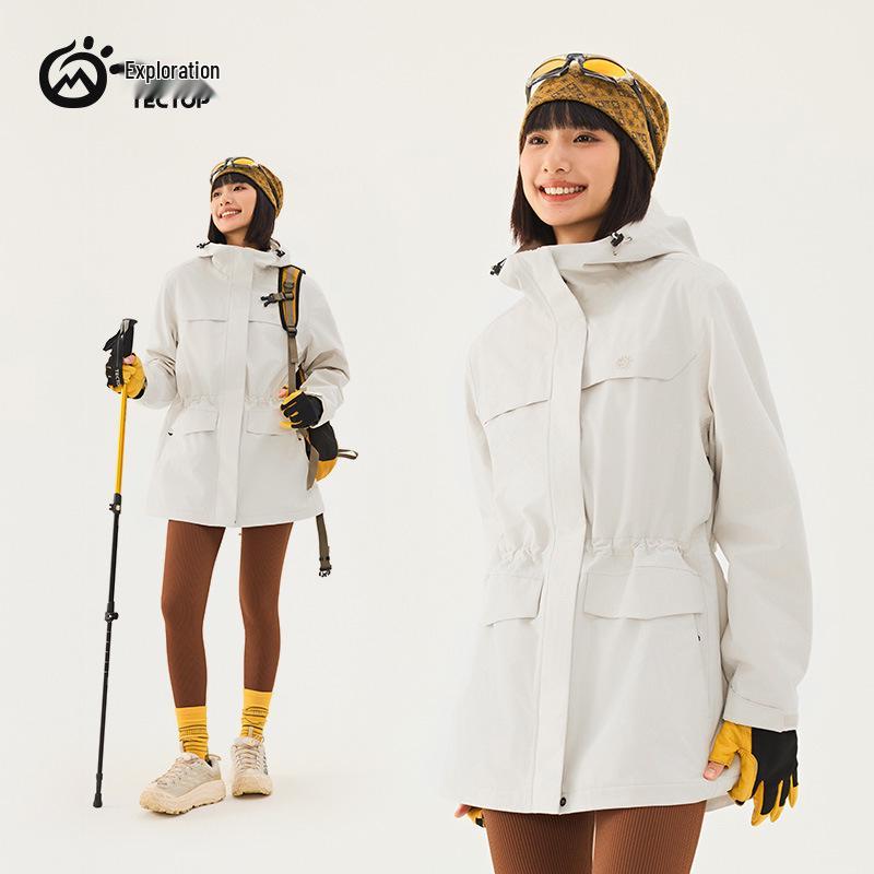 Women s Slimming Mid-length Hooded Jacket - Plus Velvet, Warm, Breathable, Windproof, Waterproof for Winter Outdoor Mountaineering. M
Women s Slimming Mid-length Hooded Jacket - Plus Velvet, Warm, Breathable, Windproof, Waterproof for Winter Outdoor Mountaineering. M